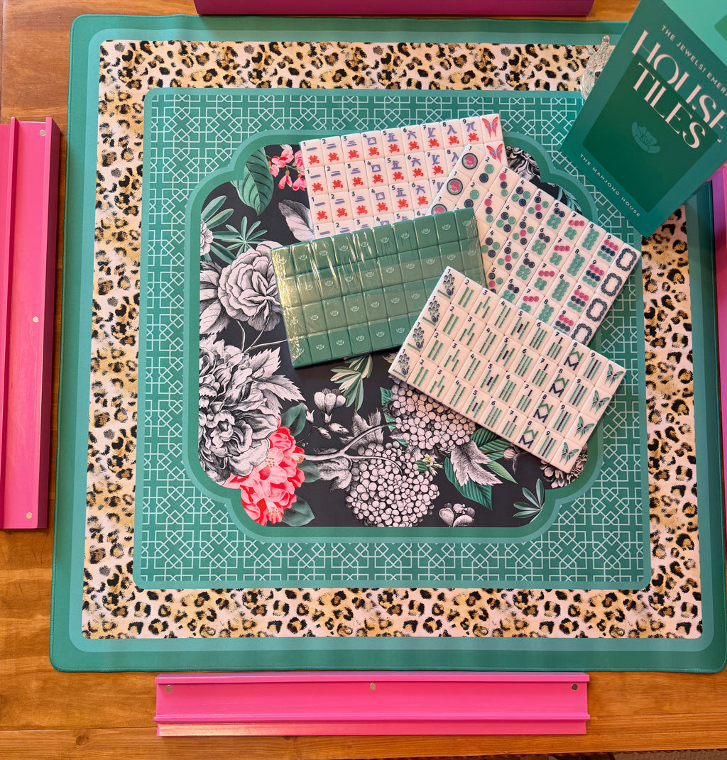 My Casita Emerald Leopard in Bloom Mat