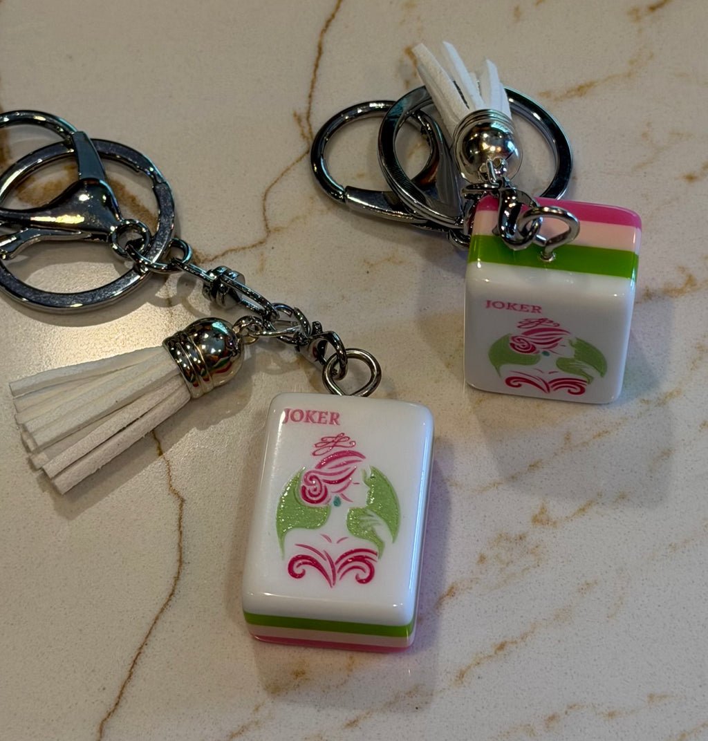 Joker tile Key Chain/Bag Charm