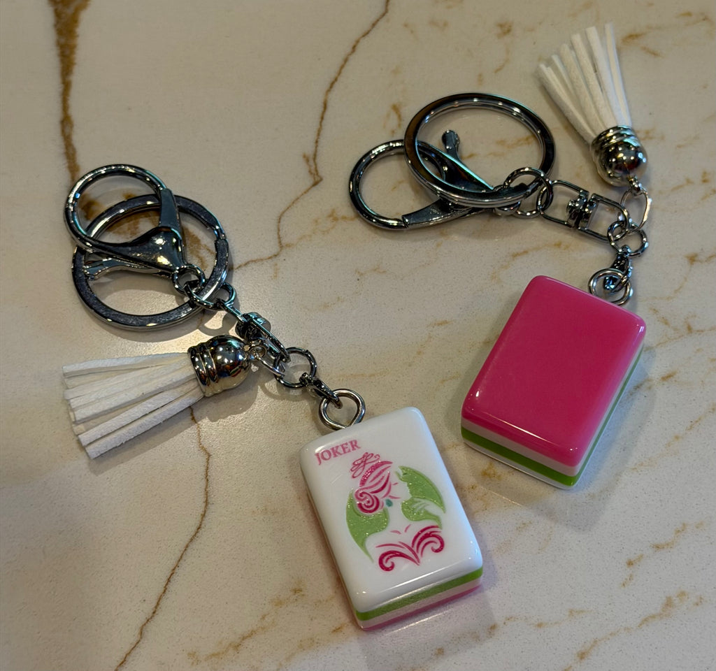 Joker tile Key Chain/Bag Charm
